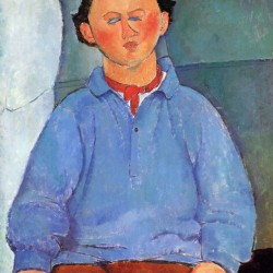 Modigliani - Portrait of Oskar Miestchaninoff